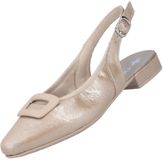 Rieker 43150 damespumps met riempjes, Beige