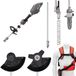 IKRA Bosch 36V 4-in-1 accu-multitool IB-MT 36 met grastrimmer, bosmaaier, telescopische heggenschaar en hoogsnoeier – excl accu en oplader