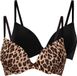 Hunkemöller Voorgevormde beugel bh Plunge Bruin