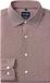 OLYMP 24/7 Level 5 body fit chemise - tricot - dessin brun - Strijkvriendelijk - Tour de cou : 42 (taille UE : L)