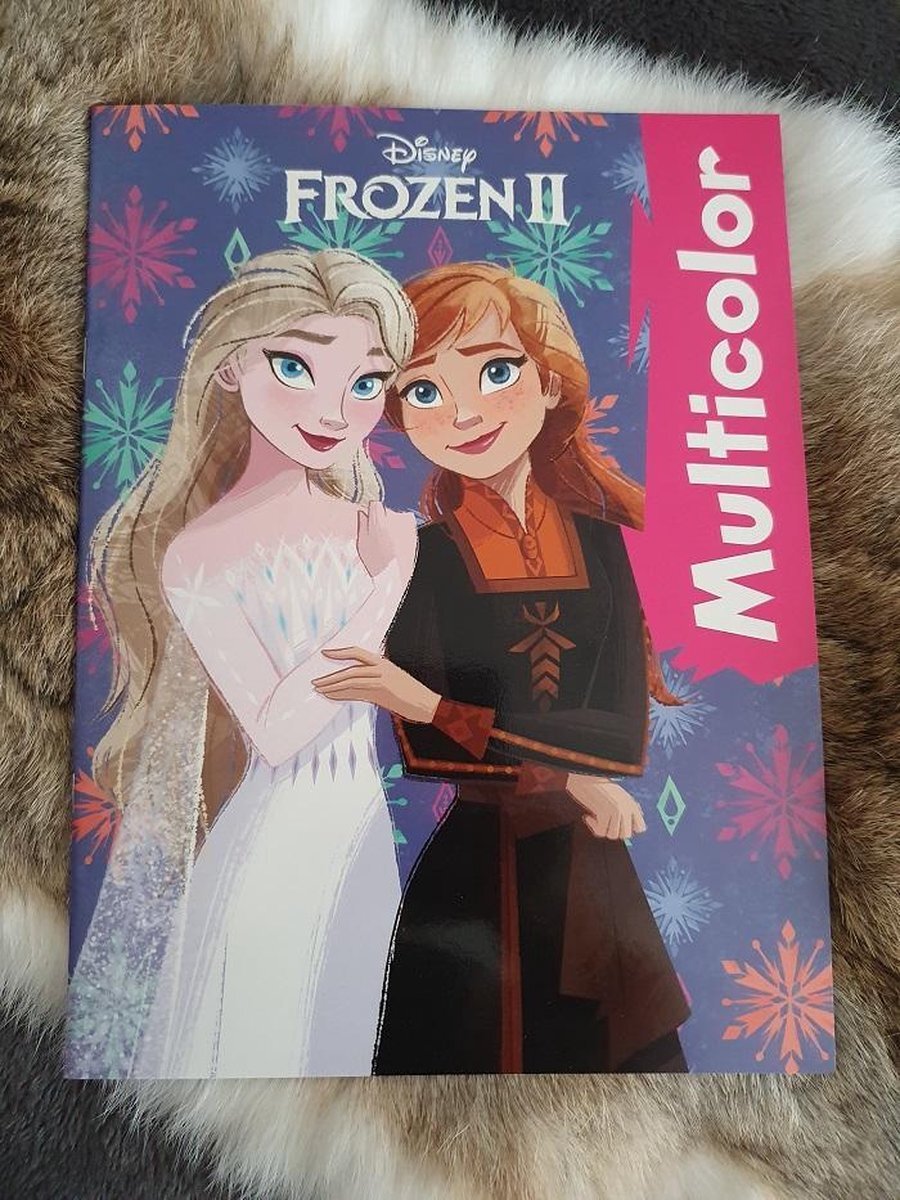 Disney Multicolor Frozen 2, kleurboek, 32 pagina's