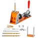 VEVOR Pocket Hole Jig Kit Drie Zakgaten met Sleutel & Square Drive Bits, Drevelhulp Boormal voor het boren van Zakgaten en Schuine Gaten, Boorhulp voor houtbewerking Alu.