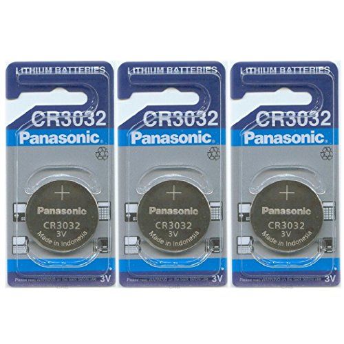 Panasonic CR3032 Lithium Button Cell Battery - (Pack of 3)