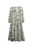 Superdry - Geweven midi-jurk in laagjes - Dames - Jurken