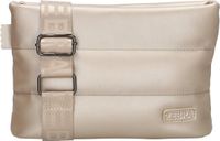 Zebra Trends Evie Schoudertas Dames - Crossbodytas met verstelbare en afneembare schouderband - Tas van Imitatieleder - Champagne