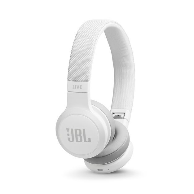 JBL Live 400BT - Draadloze On-Ear Hoofdtelefoon - Wit