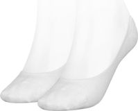 Puma Footie (2-pack) - dames onzichtbare sokken - wit - Maat: 39-42