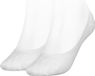 Puma Footie (2-pack) - dames onzichtbare sokken - wit - Maat: 39-42