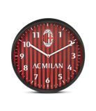 Seven A.C. Milan Quartz wandklok met continu uurwerk, officieel product, cadeau-idee voor kinderen en volwassenen