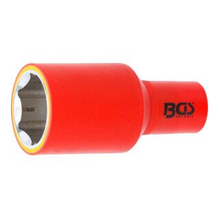BGS VDE Socket Wrench, Hexagon | 12.5 mm (1/2") | 30 mm Quantity: 1