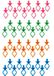 40 porte-bobines sans silicones, en différentes couleurs, convient aux machines à coudre et aux machines à broder