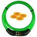 Symbool Green Cable Lock + 4 Spoke Reflectors