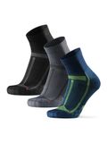 DANISH ENDURANCE Hardloopsokken voor Lange Afstanden - Blarenbescherming - Unisex - 3 paar - 35-38