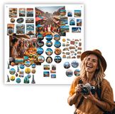 Anwicar Rechthoekige Magneet Bord - Magnetisch memobord - Magnetisch prikbord - Wit