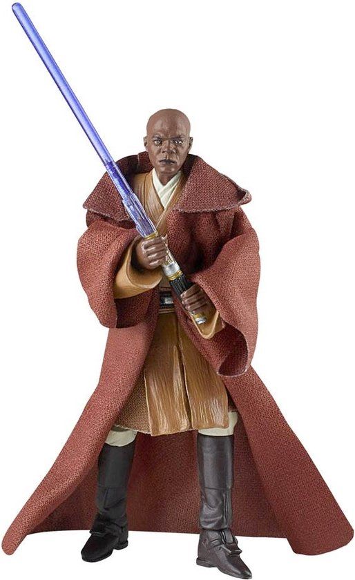 Hasbro Star Wars The Vintage Collection Mace Windu Action Figure - 10cm