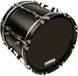 Evans BD16MX2B MX2 Black Marching Bass Drum Head 16 inch