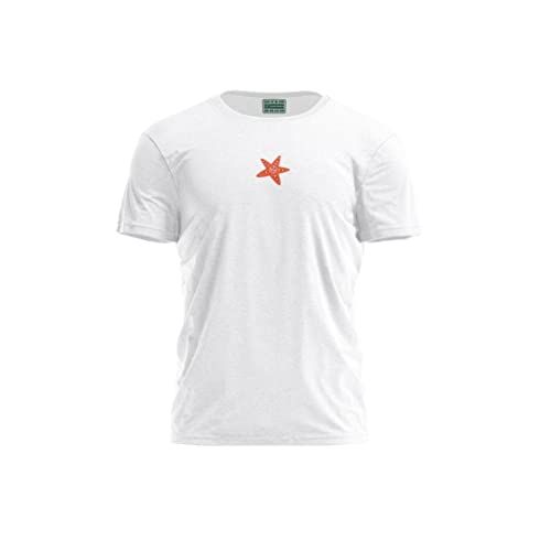 Bona Basics Men's Digital Printed T-Shirt - White - M