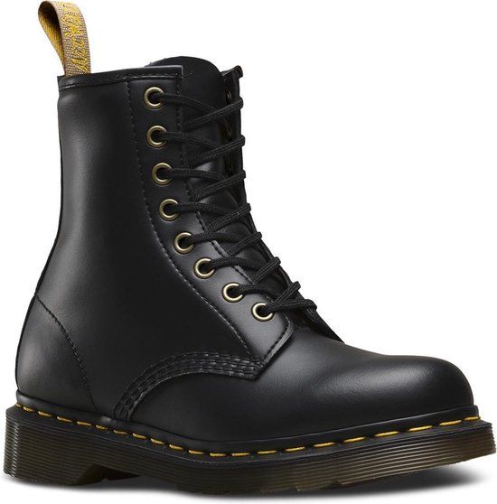 Dr. Martens Vegan 1460 Unisex Veterboots - Zwart - Maat 43