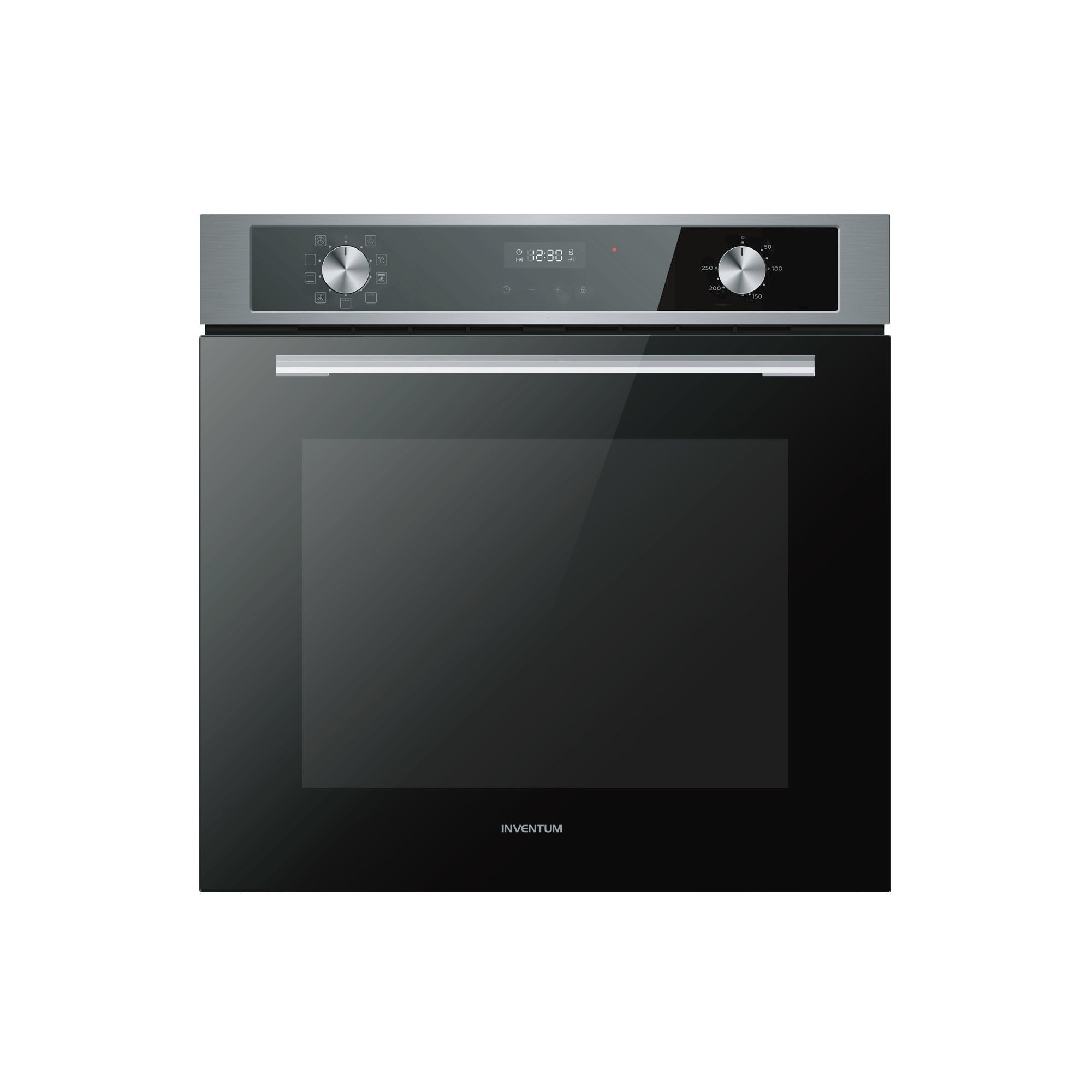Inventum IOM6072RK - Inbouw oven - 72L - Zwart/RVS