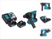 Makita DHR 183 RT accu boormachine 18 V 1.7 J SDS plus Brushless + 2x accu 5.0 Ah + lader