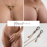 Sylvie Monthulé Erotische Sieraden Set Mermaid Tail 2 Maat XS