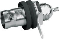 Telegärtner 100023405 BNC-connector Bus, inbouw verticaal 50 Ω 1 stuk(s)