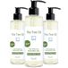 Douchegel, badzeep en shampoo (lichaam, gezicht en haar) Bestrijdt lichaamsgeuren. Zuivert, ontgift en reinigt de huid diep - 3 x 200 ml