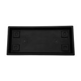 The HC Companies 18" Venetiaanse plantenbak in zwart
