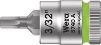 Wera 8740 A 05003381001 Inbus Dopsleutelinzetstuk 1/4 (6.3 mm)