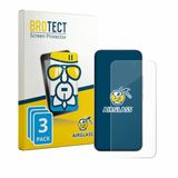BROTECT Screenprotector 3 Stuks voor Xiaomi Redmi K90 Max Beschermglas Transparant