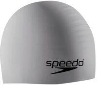 Speedo Unisex Siliconen Badmuts - Zilver - One Size