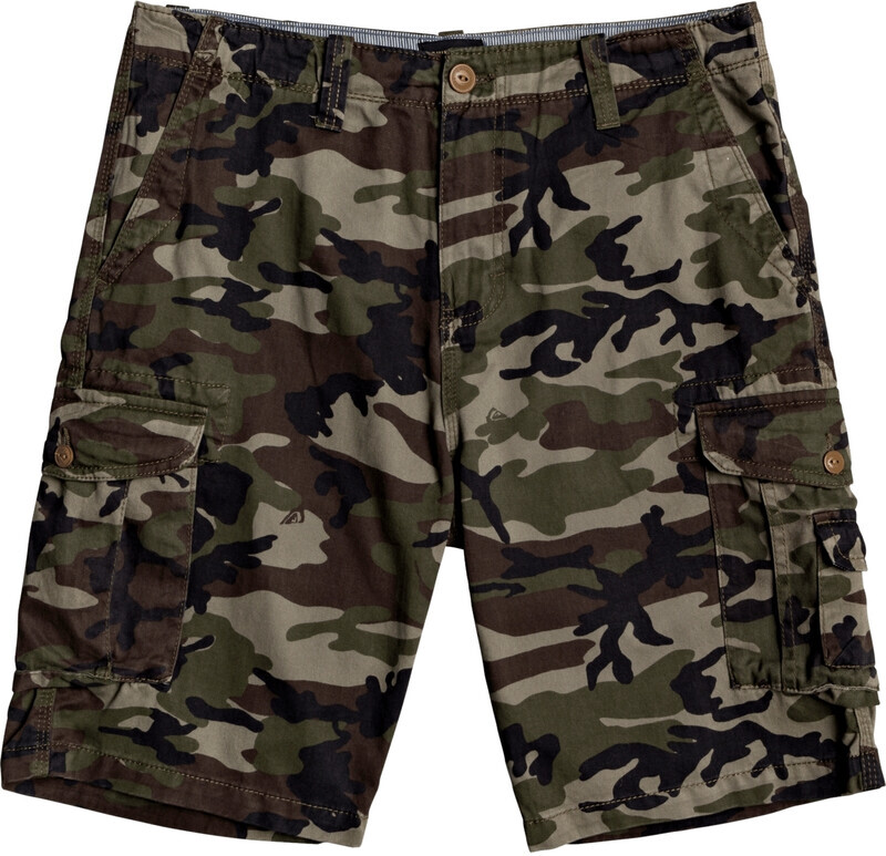 Quiksilver Crucial Battle Wandelshorts Heren, camo print crucial battle US 36 | XL 2020 Vrijetijdsshorts