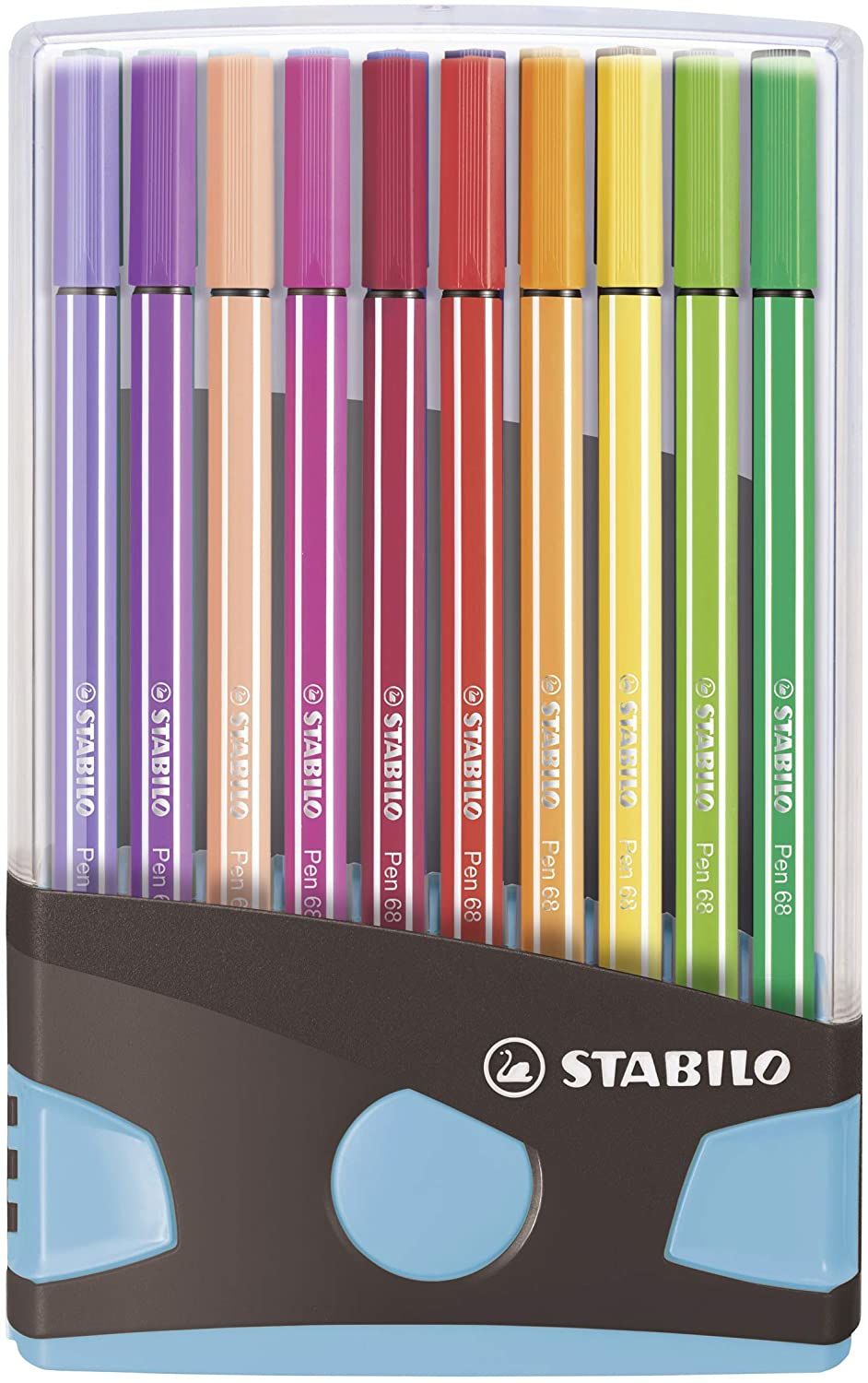 STABILO Pen 68 viltstift Medium Meerkleurig 20 stuk(s)