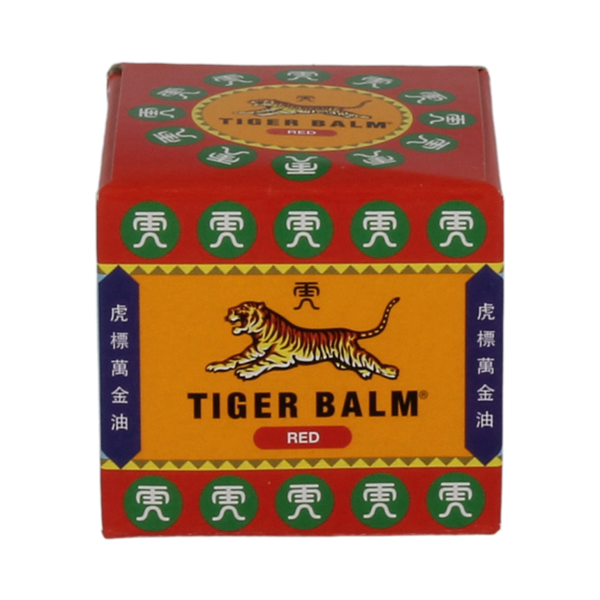 Tiger balm Tijgerbalsem Rood Sterk Pot 19gr