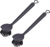 Benson Brosse de vaisselle - 2x - Plastique - Noir