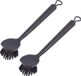Benson Brosse de vaisselle - 2x - Plastique - Noir