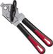 Westmark Blik- en flesopener, lengte: 22 cm, staal/kunststof, Gallant Super, zwart/rood