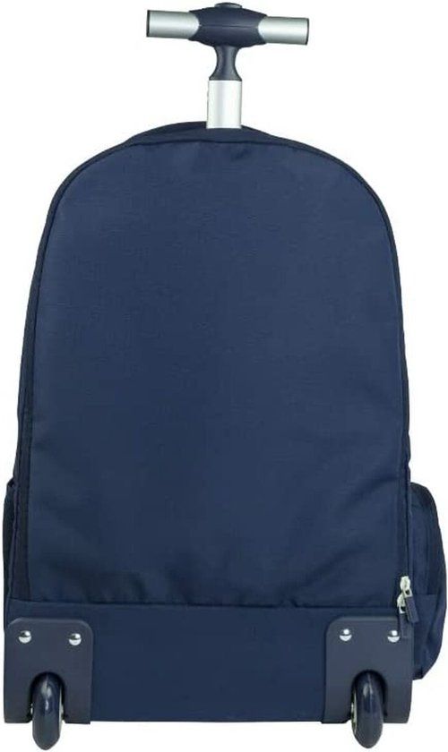 MILAN Schoolrugzak met Wielen 1918 Marineblauw 25 L - Blauw