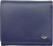 Golden Head Leren portemonnee Madrid RFID Protect RV-Börse 3335 Blau donkerblauw