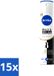 Nivea Black & White Invisible Silky Smooth Deodorant Spray - 15 x 150 ml