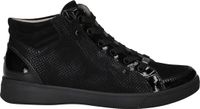 Ara - 1224499 OM-ST-HIGH-SOFT - Hoge sneakersVeterbootsDames veterschoenenDames sneakersHalf-hoge schoenen - Kleur: Zwart - Maat: 40