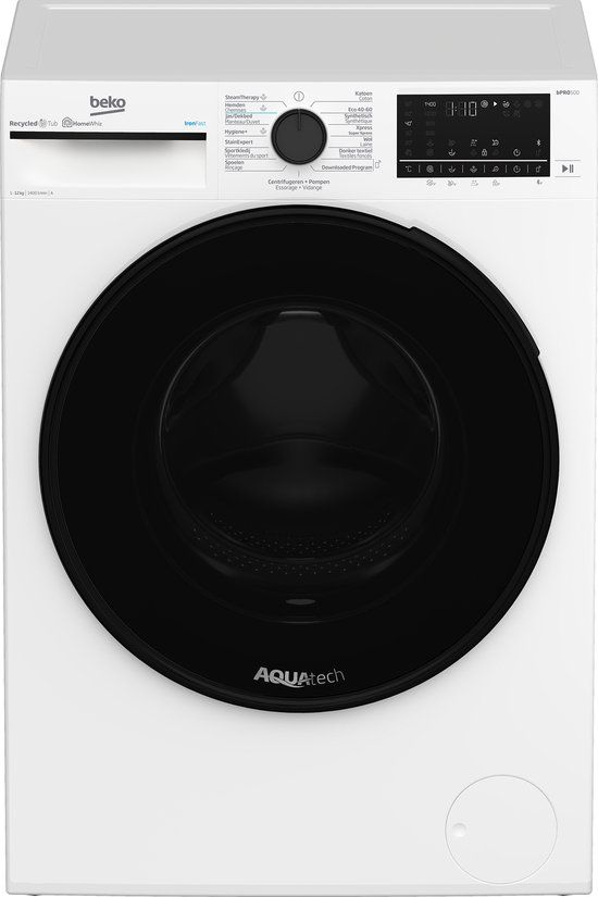 Beko B5WT512410W - Wasmachine - 12 kg - Wit