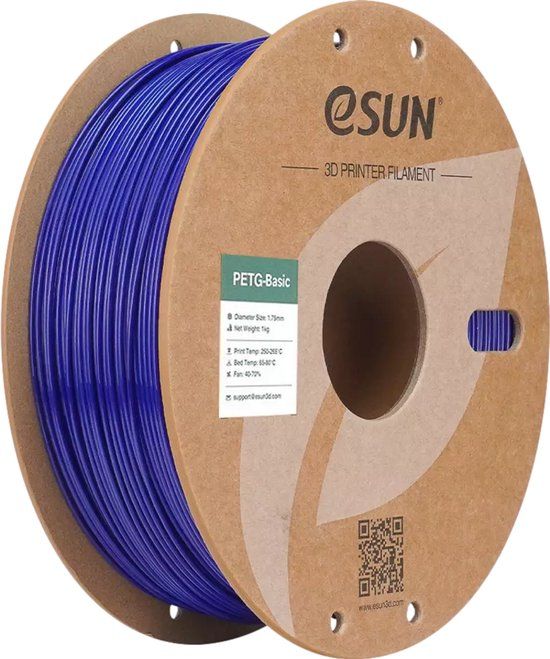 ESUN PETG BASIC 3D filament 1,75mm 1kg Blauw