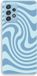 Case Company Samsung Galaxy A73 Case - Swirl Blue - Soft Cover