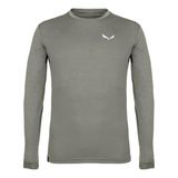 Salewa Puez Melange Dry Tee M, Faded Green Melange, S