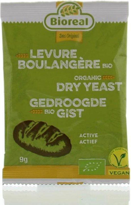 Bioreal Gist Gedroogd 9g - 1 stuk(s)