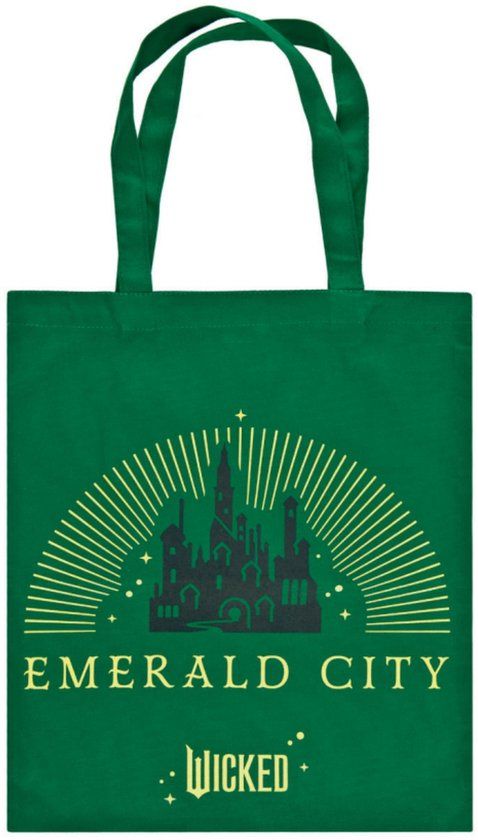 Wicked Shopper Canvas Groen