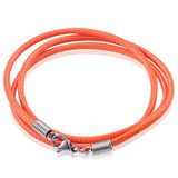 LGT JWLS LGT Jewels Wax Cord Necklace Orange - 2.5mm - 65cm