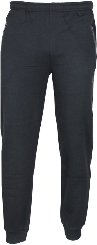 Donnay Joggingbroek met boord - Sportbroek - Heren - Maat M - Zwart