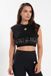 Gorilla Wear Albion Oversized Crop Top - Zwart - XL